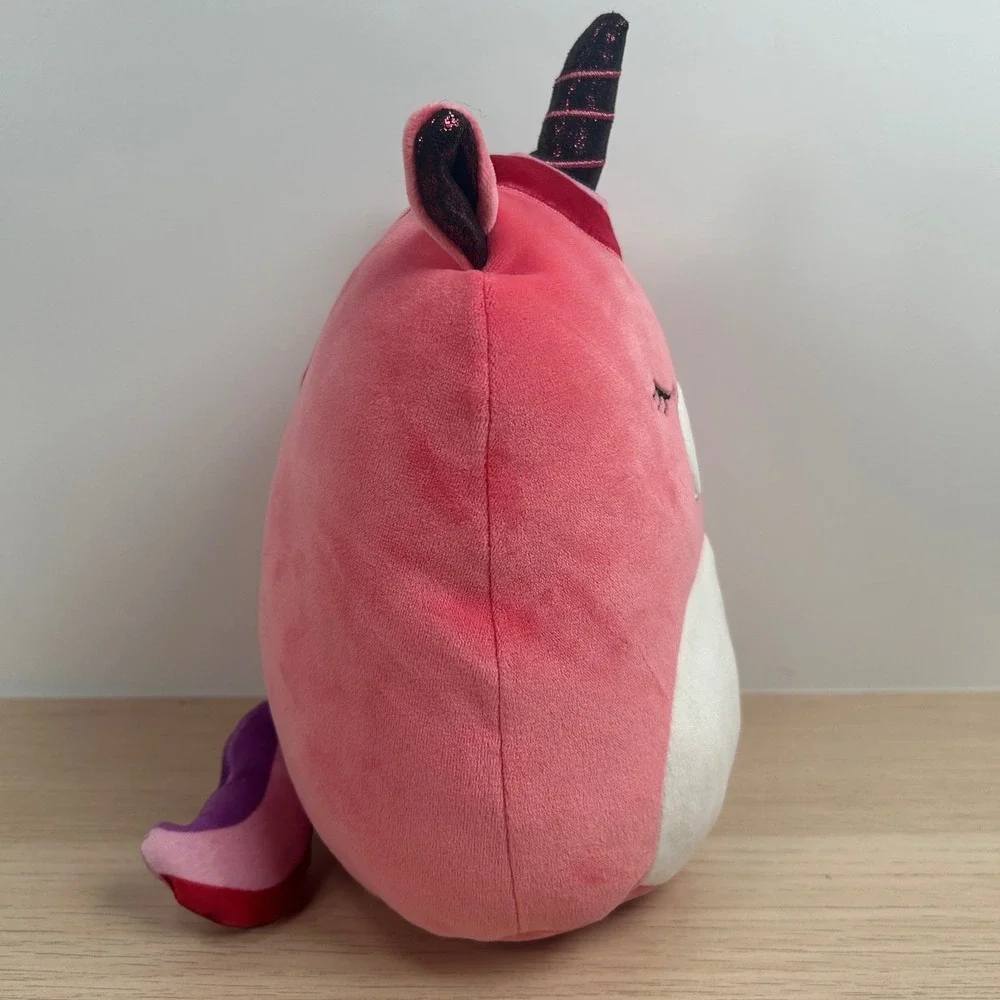 Gal the Unicorn Squishmallows Plush 9.5 Inch Pink Rainbow‎ Plushie Hard-to-Find